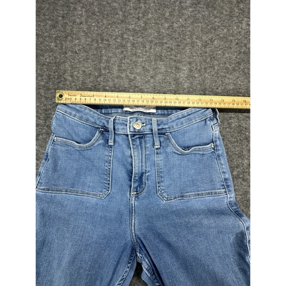 Hollister Womens Jeans Size 7S (28x29) Curvy High-Rise Vintage Flare Blue - Picture 6 of 8